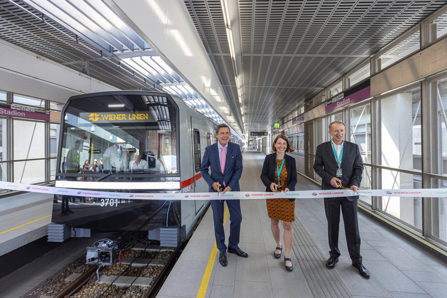 New Metro for Vienna – Siemens Mobility’s type X-metro starts passenger service